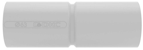 Муфта труба-труба с ограничителем ПВХ DKC Express Д=63 IP40 серый картинка